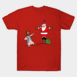 jesus santa joke T-Shirt